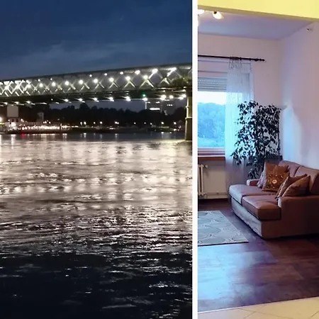 Danube Riverside With Quite Workplace * Bratislava